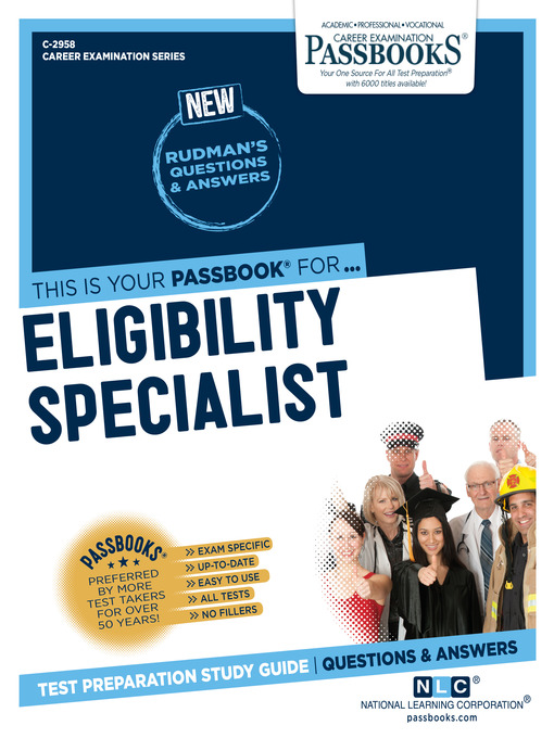 Title details for Eligibility Specialist by National Learning Corporation - Available